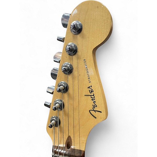 Used 2012 Fender AMERICAN DELUXE FAT STRATOCASTER FAT METALLIC SUNSET Solid Body Electric Guitar