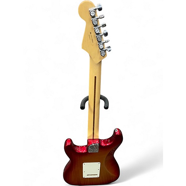 Used 2012 Fender AMERICAN DELUXE FAT STRATOCASTER FAT METALLIC SUNSET Solid Body Electric Guitar