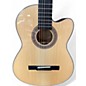 Used Lucero LC100CE Natural Classical Acoustic Electric Guitar