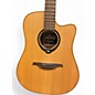 Used Lag Guitars HV10DCE HyVibe Natural Acoustic Electric Guitar