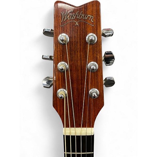 Used Washburn D13N Natural Acoustic Guitar