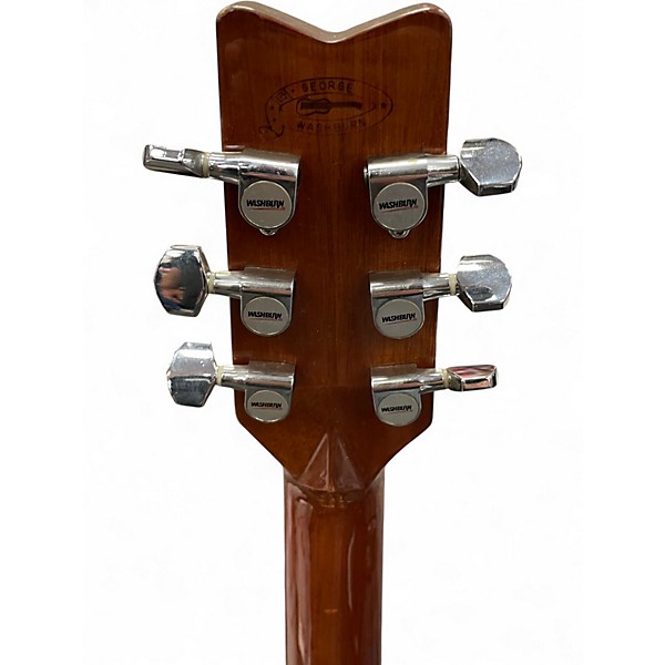 Used Washburn D13N Natural Acoustic Guitar