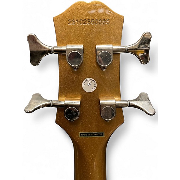 Used Epiphone Embassy Pro Almond Metallic Electric Bass Guitar