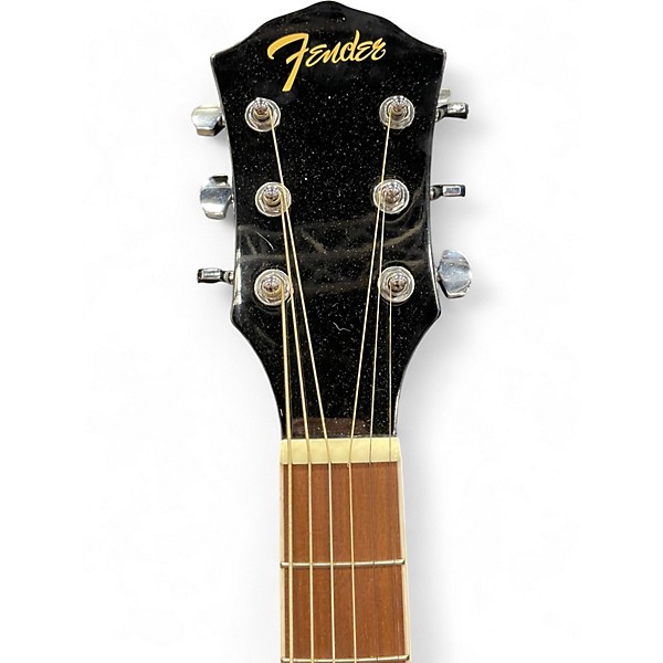 Used Fender FA135CE Concert BLACK Acoustic Electric Guitar