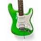 Used Squier Sonic Stratocaster HSS Laurel Fingerboard Lime Green Solid Body Electric Guitar