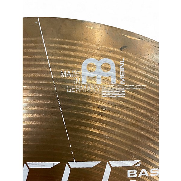 Vintage 1980s MEINL 20in Basic Laser Ride Cymbal Cymbal