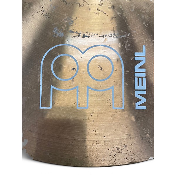 Vintage 1980s MEINL 20in Basic Laser Ride Cymbal Cymbal