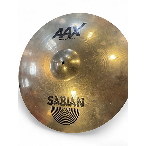 Used SABIAN 20in AAX Stage Ride Cymbal