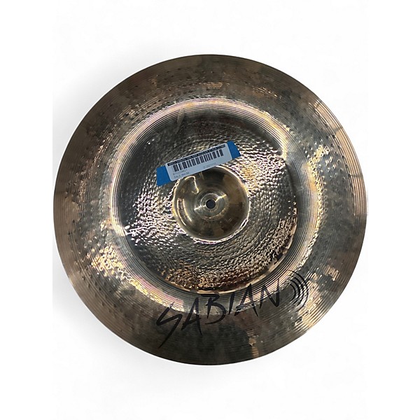 Used SABIAN 16in XSR Sizzler Stack Cymbal