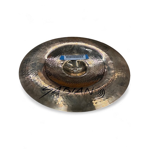 Used SABIAN 16in XSR Sizzler Stack Cymbal