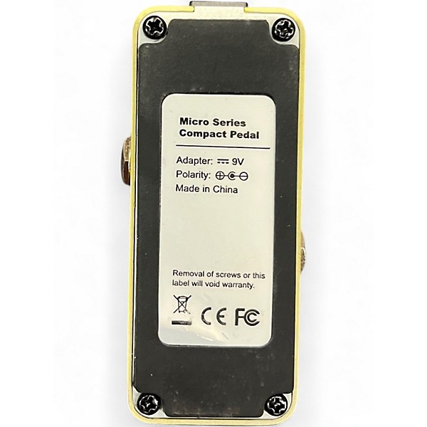 Used Mooer Yellow Comp Effect Pedal