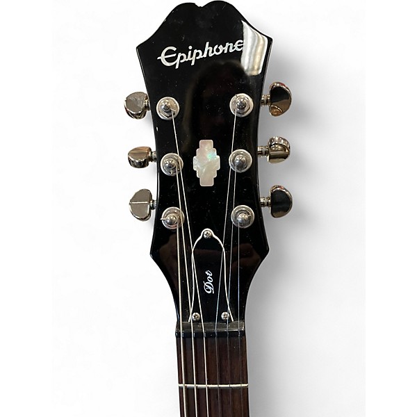 Used Epiphone Dot Sunburst Hollow Body Electric Guitar