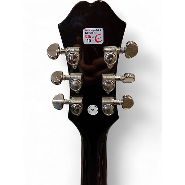 Used Epiphone Dot Sunburst Hollow Body Electric Guitar