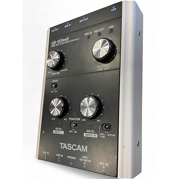 Used TASCAM US-122mkII Audio Interface