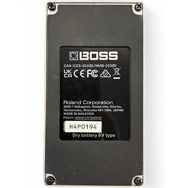 Used BOSS TU3 Chromatic Tuner Pedal