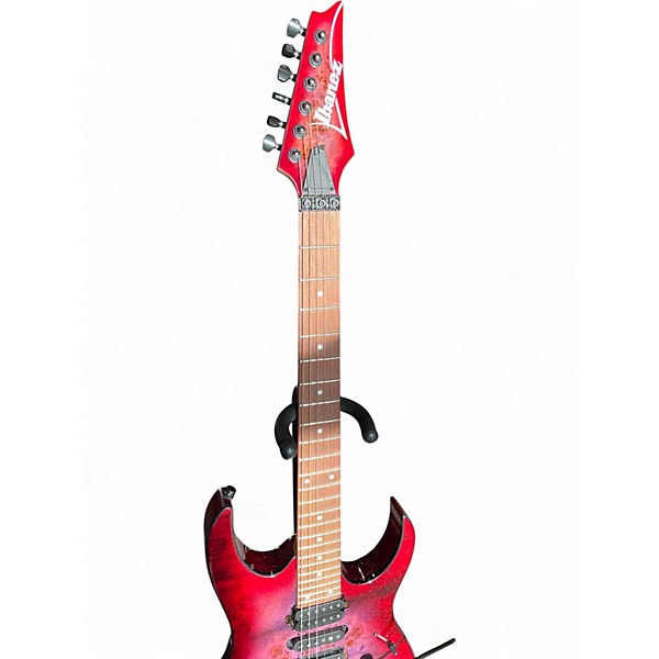 Used Ibanez RG470PB RED ECLIPSE BURST Solid Body Electric Guitar