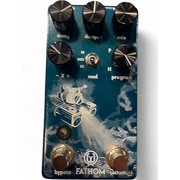 Used Walrus Audio Fathom Reverb Effect Pedal