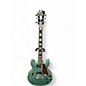 Used D'Angelico Premier Series DC Metallic Moon Green Hollow Body Electric Guitar thumbnail