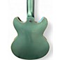 Used D'Angelico Premier Series DC Metallic Moon Green Hollow Body Electric Guitar