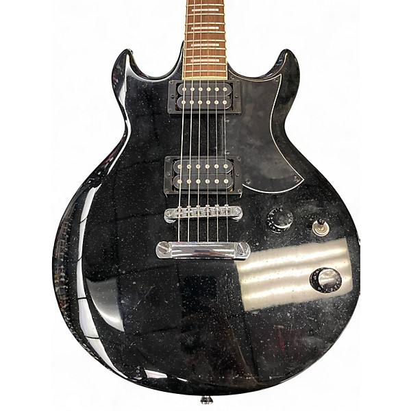 Used Ibanez  GIO DOUBLE CUT BLACK SPARKLE Solid Body Electric Guitar