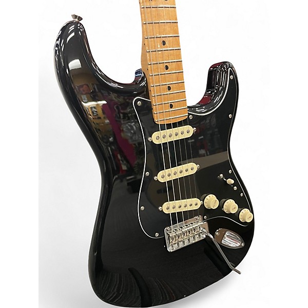 Used Fender Player II Stratocaster Black Solid Body Electric Guitar