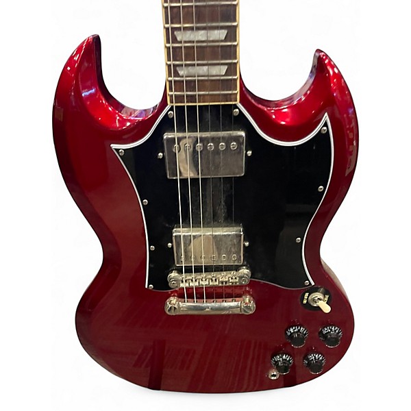 Used Epiphone SG Candy Apple Red Solid Body Electric Guitar