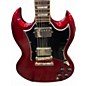 Used Epiphone SG Candy Apple Red Solid Body Electric Guitar