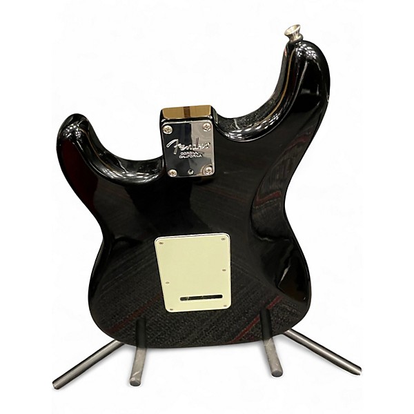 Used Fender American Professional Stratocaster Black Solid Body Electric Guitar