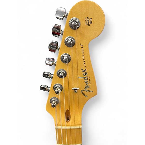 Used Fender American Professional Stratocaster Black Solid Body Electric Guitar