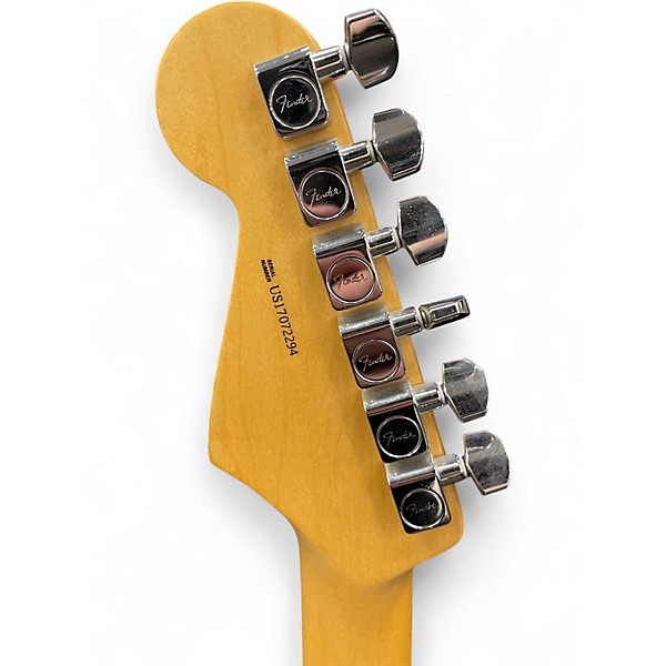 Used Fender American Professional Stratocaster Black Solid Body Electric Guitar