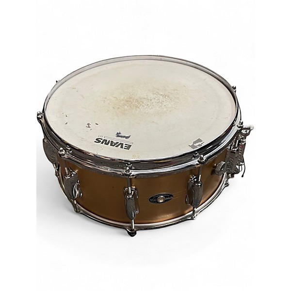 Used Slingerland 6.5X14 TRD Metallic Gold Drum