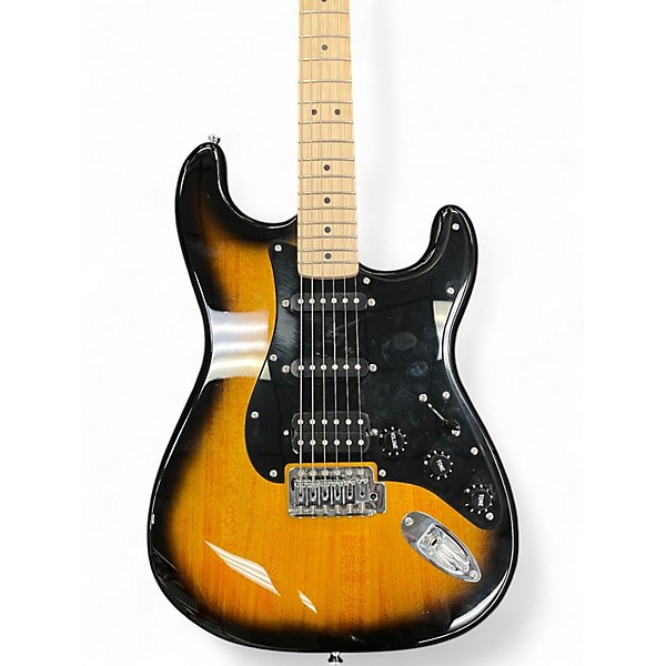 Used Squier Sonic Stratocaster HSS 2 Color Sunburst Solid Body Electric Guitar