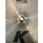 Used Zildjian 16in K Thin Dark Crash Cymbal