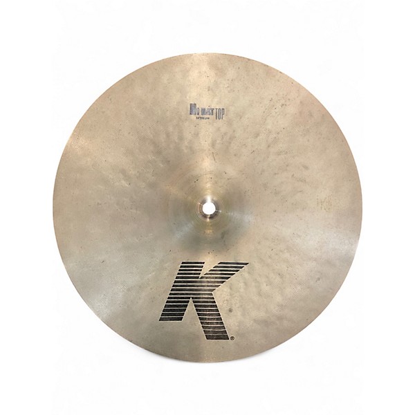 Used Zildjian 14in K Hi Hat Pair Cymbal