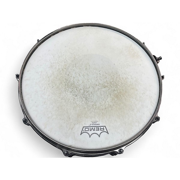 Used Ludwig 14X5.5 Black Magic Snare Black Drum