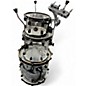 Used Crush Drums & Percussion 3 Piece Acrylic Clear Jazz Fusion Clear Drum Kit thumbnail