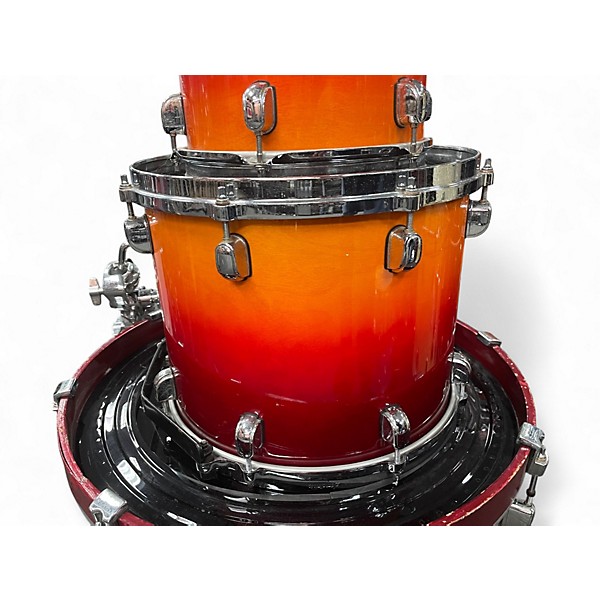 Used TAMA 3 Piece Starclassic 2 Tone Sunburst Drum Kit