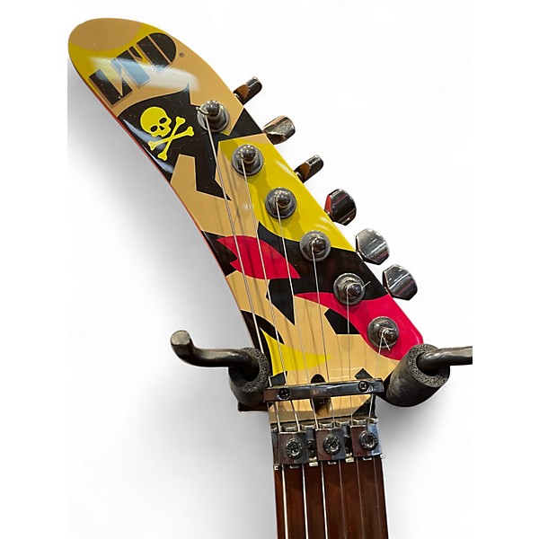 Used ESP LTD GL200K George Lynch Kamikaze Custom Graphic Solid Body Electric Guitar