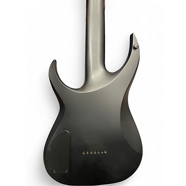 Used Schecter Guitar Research KM-7 MK-III EX BARITONE Satin Black Solid Body Electric Guitar