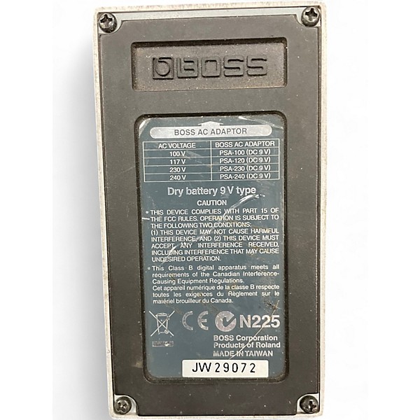 Used BOSS TU2 Chromatic Tuner Pedal