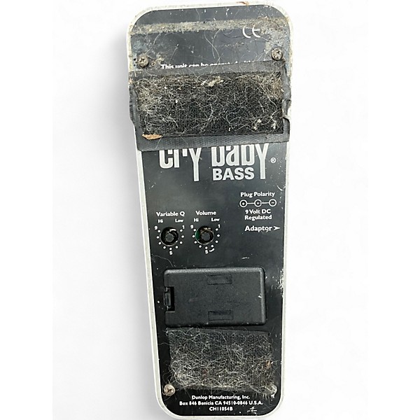 Used Dunlop 105Q Cry Baby Bass Wah Bass Effect Pedal