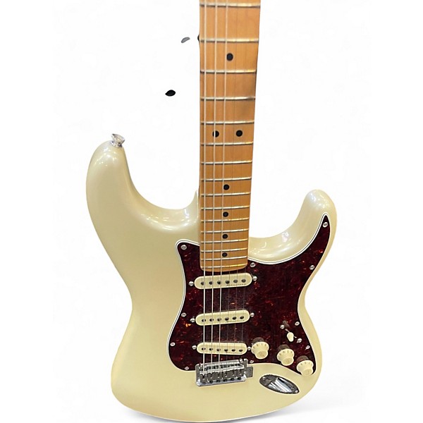 Used Fender Player Plus Stratocaster offwhite/ sparkle cream Solid Body Electric Guitar