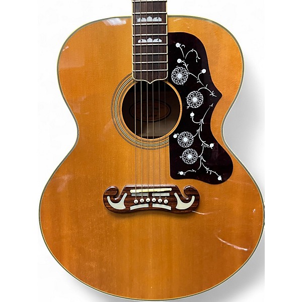 Used Epiphone EJ200 Natural Acoustic Guitar