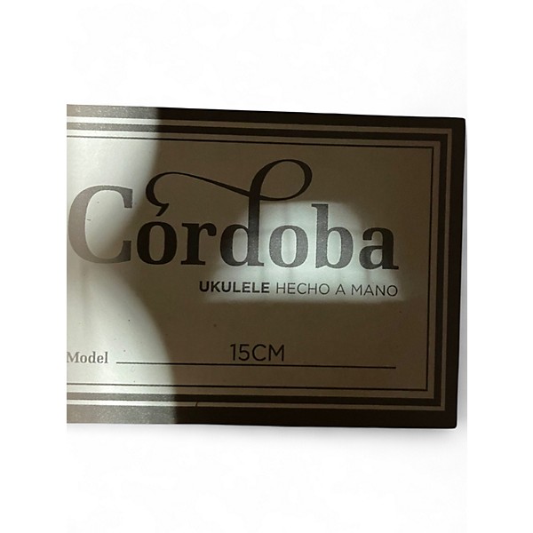 Used Cordoba 15CM Concert Natural Ukulele