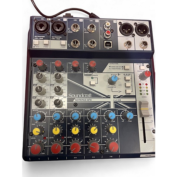 Used Soundcraft EFX8 Unpowered Mixer