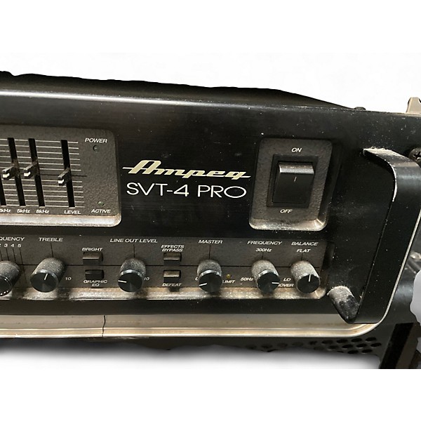 Used Ampeg SVT PRO4 w/Case Bass Amp Head