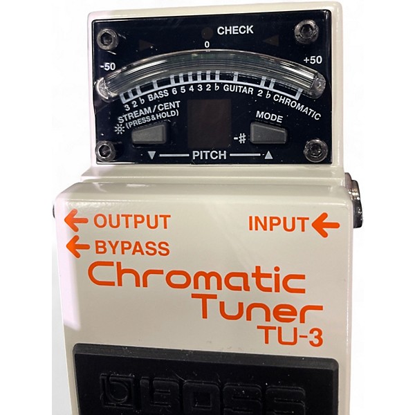 Used BOSS TU3 Chromatic Tuner Pedal
