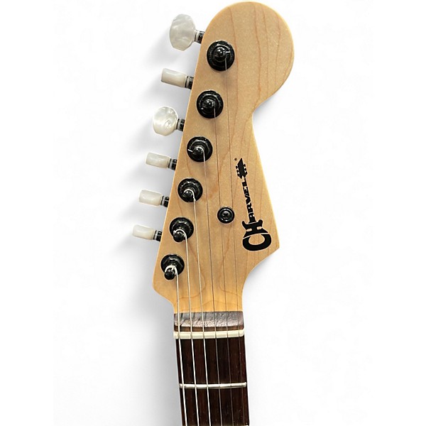 Used Charvel Jake E Lee Signature Pearl White Solid Body Electric Guitar