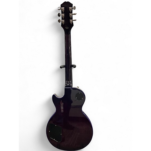 Used 2025 Epiphone LES PAUL CUSTOM WIDOW Purple BURST Solid Body Electric Guitar