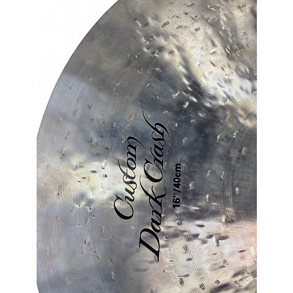 Used Zildjian 16in K Custom Dark Crash Cymbal